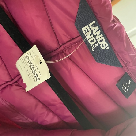 NWT Lands’ End Wanderweight Ultralight Packable Hooded Down Jacket - Picture 3 of 6